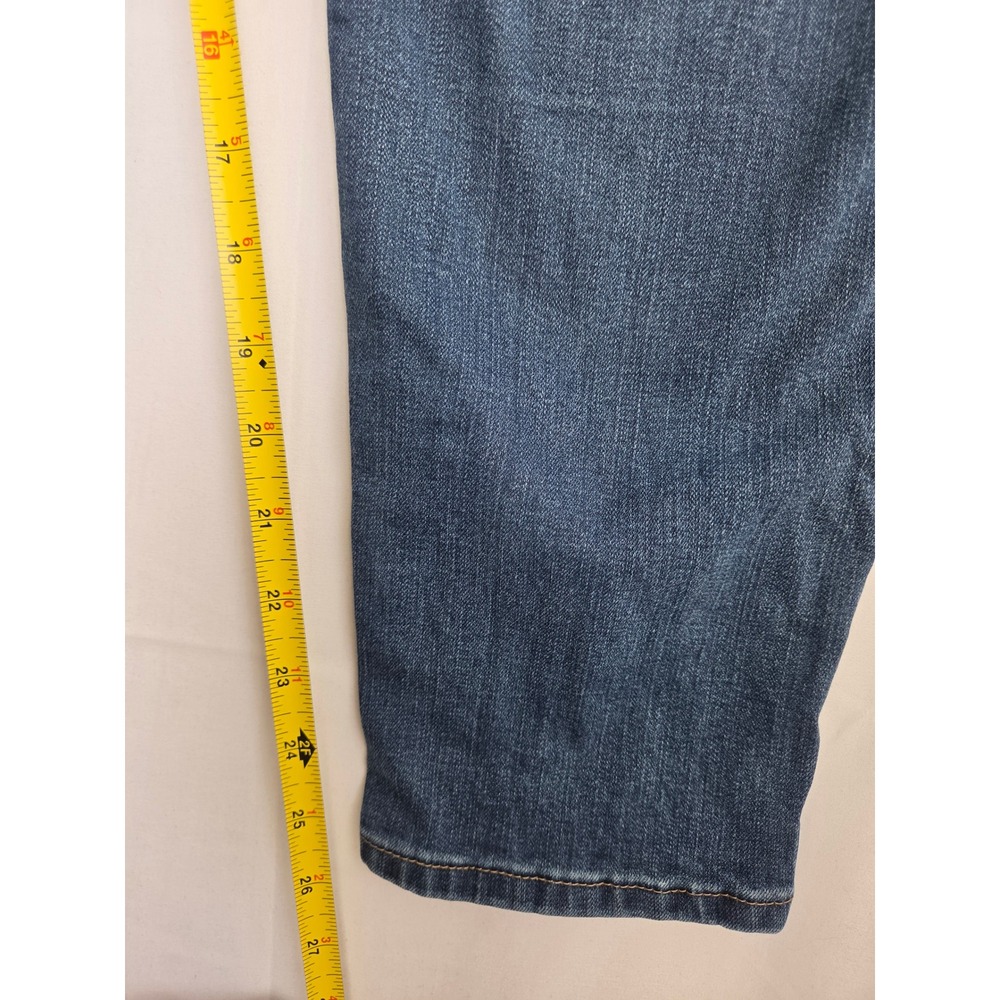 Sonoma Jeans Womens Blue Medium Wash Slim Mid Skinny - Picture 5 of 7